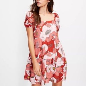 LOFT Poppy Print Dress